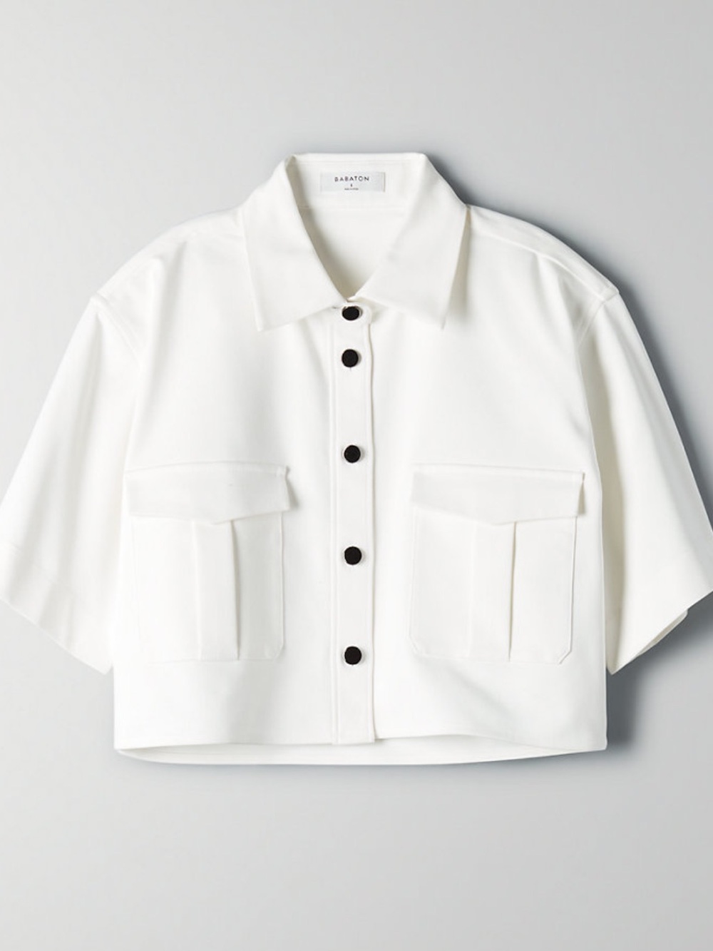 Aritzia Babaton White Collar Shirt small